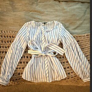 Banana Republic Long Sleeve Blouse Size M